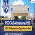PSGCAS Admission 2026 to Begin Soon at psgcas.ac.in; UG & PG Applications Open March–April